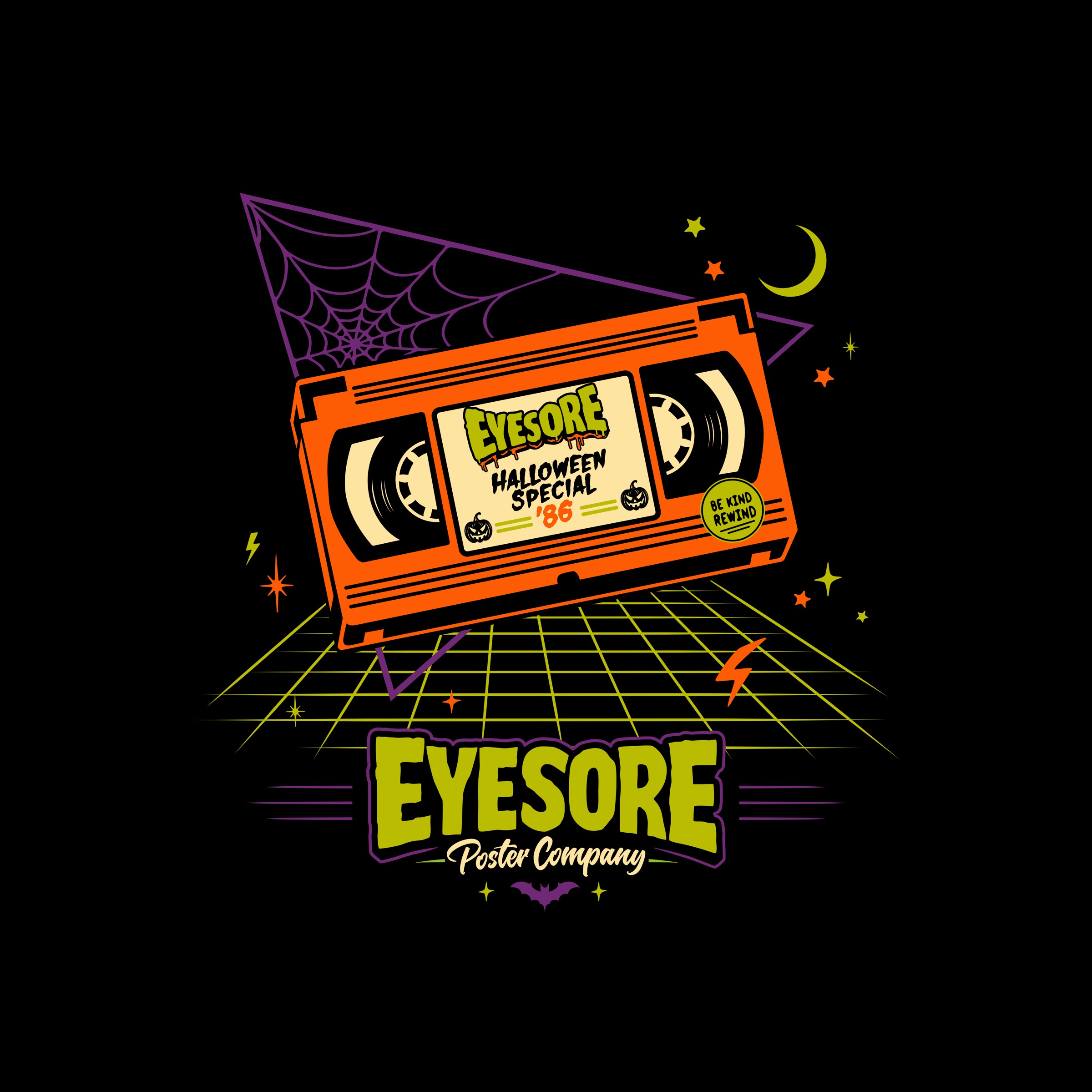 Halloween Special '86 T-shirt artwork