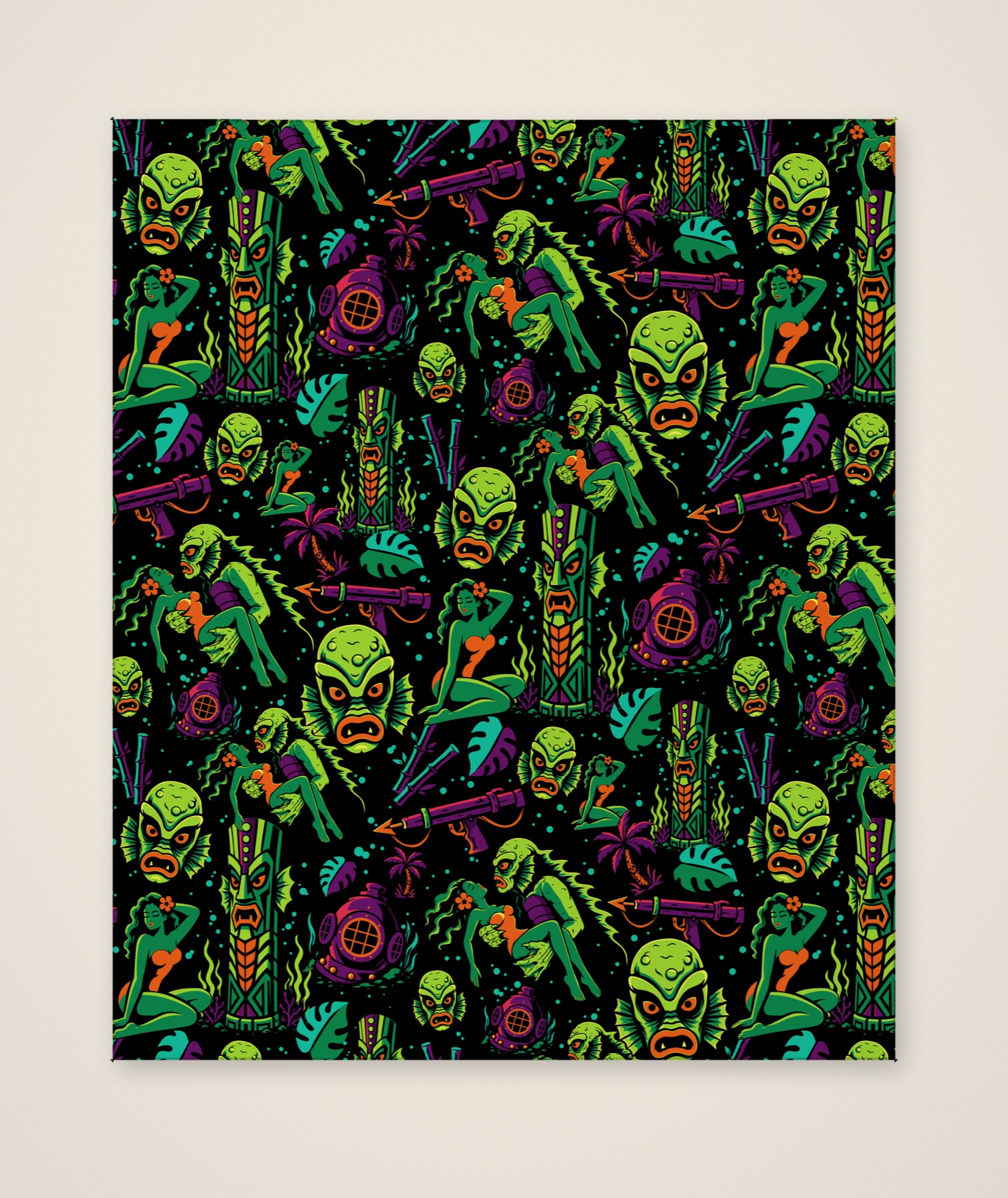 Gill-Man From the Deep blanket